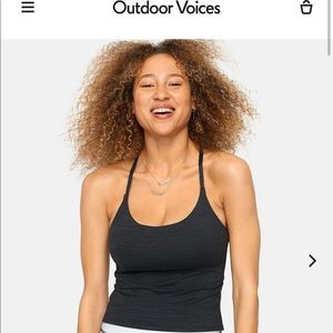 Outdoor voices tech sweat cami